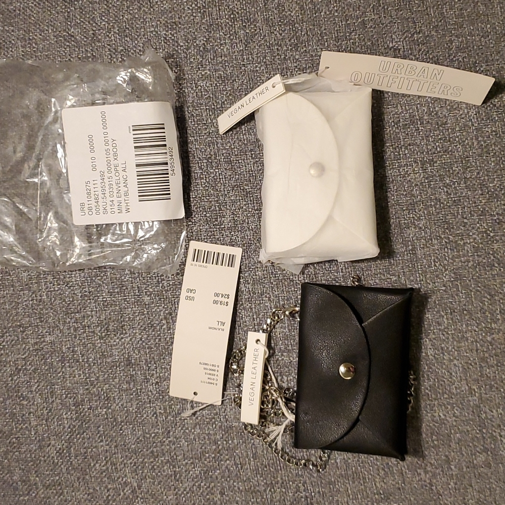 Mini Crossbody Bags (Black & White)